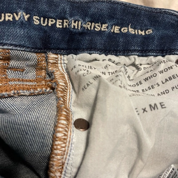 American Eagle Curvy super high rise jegging - Picture 8 of 11